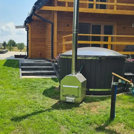 Sosenka Dom Wakacyjny Na 8 Osob Linia Brzegowa Jezioro Kalwa,prywatny Pomost, Sauna Przy Plazy , Jacuzzi W Ogrodzie Villa Pasym