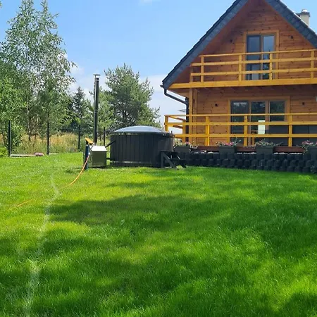 Sosenka Dom Wakacyjny Na 8 Osob Linia Brzegowa Jezioro Kalwa,prywatny Pomost, Sauna Przy Plazy , Jacuzzi W Ogrodzie Villa *