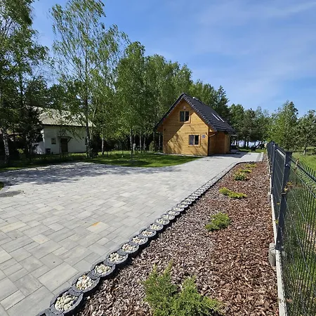 Villa Sosenka Dom Wakacyjny Na 8 Osob Linia Brzegowa Jezioro Kalwa,prywatny Pomost, Sauna Przy Plazy , Jacuzzi W Ogrodzie *