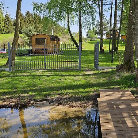 Villa Sosenka Dom Wakacyjny Na 8 Osob Linia Brzegowa Jezioro Kalwa,prywatny Pomost, Sauna Przy Plazy , Jacuzzi W Ogrodzie *